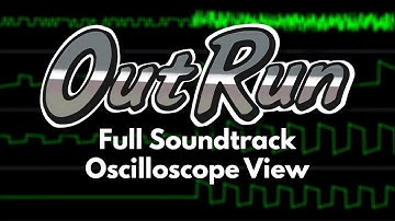 "OutRun" [Atari 8-bit] Full Soundtrack (Oscilloscope View)