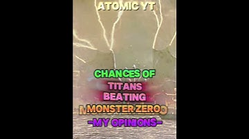 Chances Of Killing Monster Zero! | #edit #godzilla #shorts #monsterverse #warnerbros