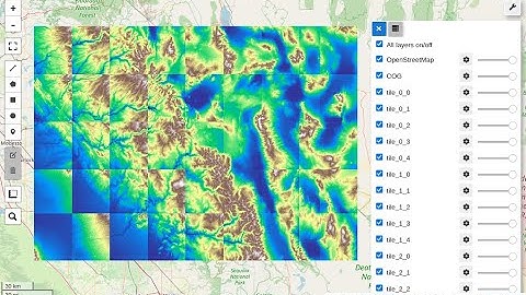 Splitting a raster dataset into smaller tiles