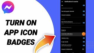 How To Turn On App Icon Badges On Facebook Messenger App 2024