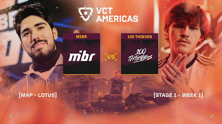 MIBR vs. 100T - VCT Americas Kickoff - Day 1 - Map 01