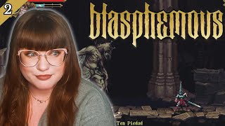 [2] BLIND FIRST PLAYTHROUGH OF BLASPHEMOUS - THE NUNS ARE OUT TO GET ME!!