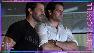 Henry Cavill❤️ Comic Con Man of Steel Panel ending presentation and Zack Snyder