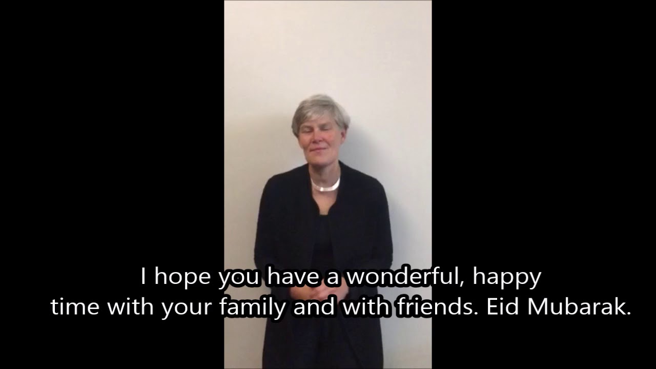 Eid Mubarak message from Kate Green MP for Stretford and Urmston
