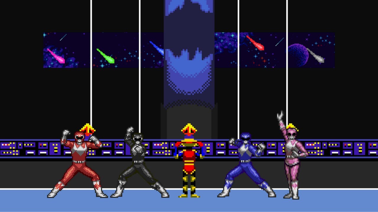 Mighty Morphin Power Rangers: ONCE & ALWAYS (90's Retro Game Style ...