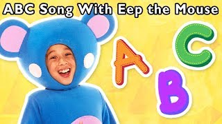 abc song with eep the mouse and more alphabet letter hunt baby songs from mother goose club