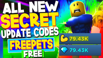 ALL NEW 6 *FREE PET* CODES in TRAINING SIMULATOR! (Training Simulator Codes) ROBLOX