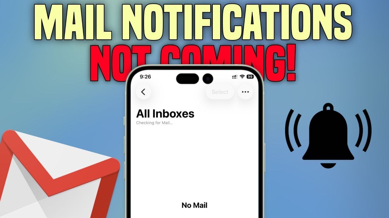 How to Enable Mail Notifications on iPhone || Tech Wash