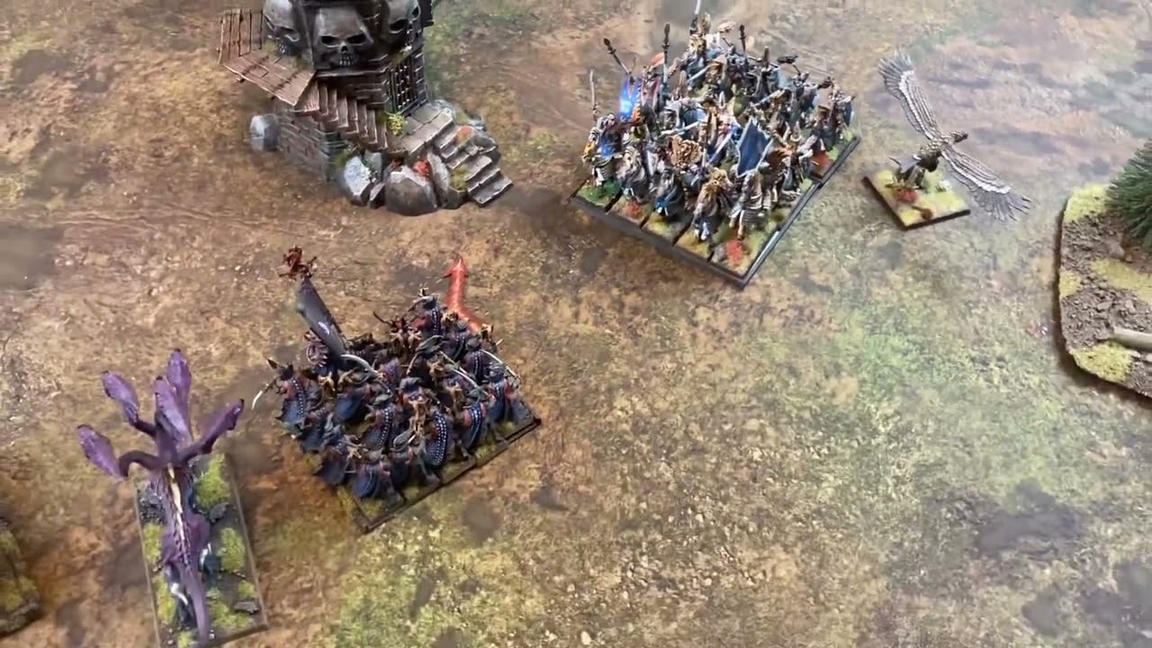 Altos Elfos Vs Elfos Oscuros