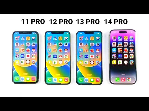 Apple A13 Vs A14 Vs A15 Vs A16 Bionic SPEED TEST IPhone 11 Pro Vs 12 Pro Vs 13 Pro Vs 14 Pro 