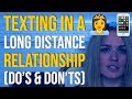 Texting in a Long Distance Relationship 📲 Make It LAST! 😍