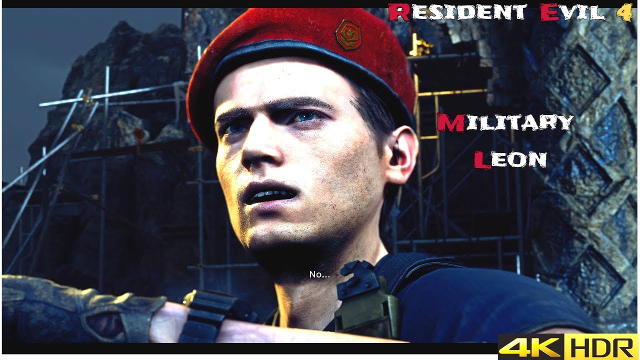 Military Leon- Resident Evil 4 Remake