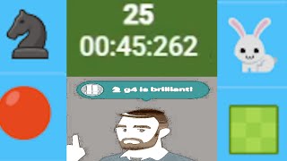 Google Snake Chess Mode (Mod) Fast 25 Apples in 45.262s (WR)