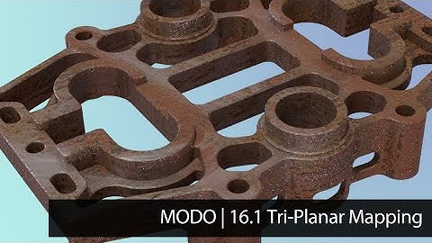 MODO | Tri-planar mapping in MODO 16.1