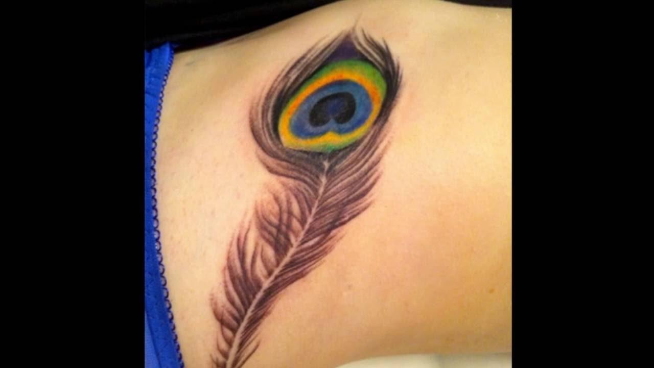 Beautiful Bird Feather Tattoo Designs