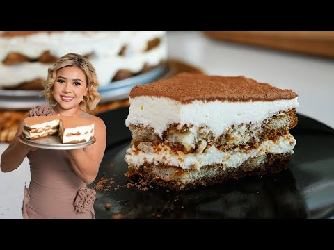 Tiramisu with Mexican coffee liqueur, from the video