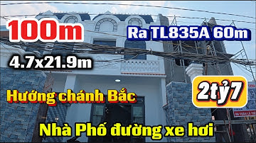 Đất Cần Giuộc Giá Rẻ| Nhà phố đường xe hơi 4 phòng ngủ vào ở ngay.