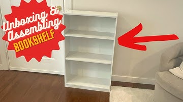 Unboxing & Assembling: FURINNO JAYA Simple Home 3-Tier Adjustable Shelf Bookcase in White