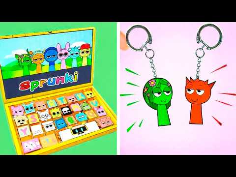 Whoโs the Perfect Match? ๐๐งฒ | Sprunki Couple Blind Box + DIY Magnet Keychains
