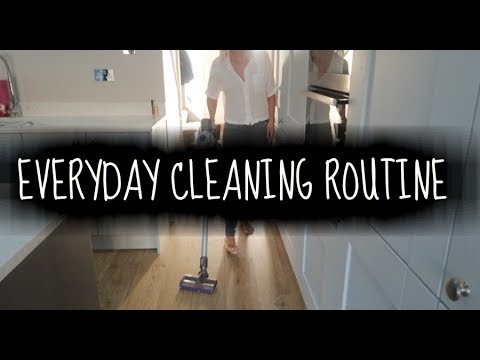 MY EVERYDAY ALL DAY CLEANING ROUTINE HOW I KEEP A TIDY HOME KERRY