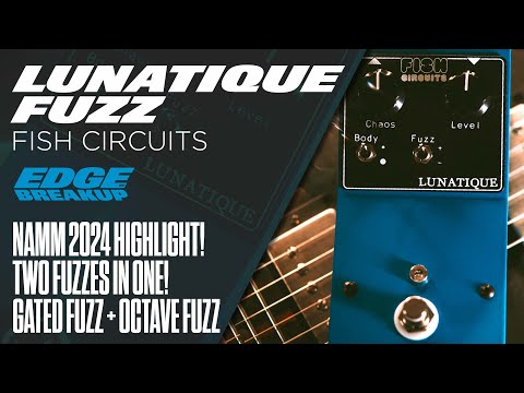 Fish Circuits Lunatique // Feat. Wide Sky Guitars Tawa // Guitar Pedal Demo