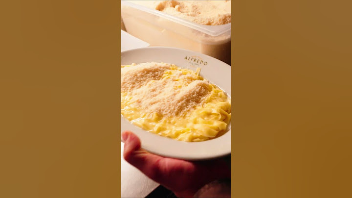 The Original Fettuccine Alfredo in Rome, Italy!