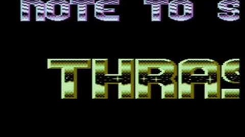 C64 Work Disc 1 1989Thrash d64 COMMODORE 64 INTRO CRACKTRO DEMO
