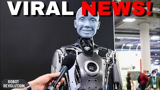 Robot Ameca MOST INSANE Interview JUST Went Public! by Robot Revolution 8,955 views 8 months ago 8 minutes, 59 seconds