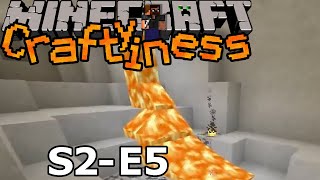 HARDCORE Abseiling! Minecraft Crafty Craftiness S2E5