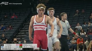 184lbs Trent Hidlay (NC State) maj dec Gavin Kane (North Carolina)