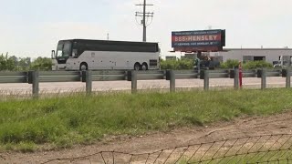 One dead, 9 injured in crash involving charter bus crash along I-74 in Shelby County