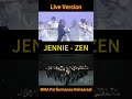 Jennie MMA LIVE AND REHEARSAL.#jennie #blackpink #제니 #블랙핑크 #zen #mma #live #kpop #shorts #ジェニー