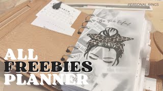 new updated planner freebies with links personal rings