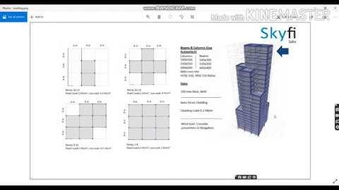 Tall Building Design - Project assignment for Skyfi Labs online course - by Shivang Vivek