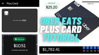 uber eats plus card tutorial for beginners || SHOP  ORDER & PAY || Accept a New Order on Uber Eats