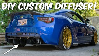 Making a Custom Diffuser!! Subaru BRZ