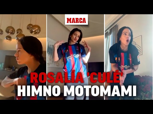 Así será la camiseta 'motomami' del Barça que lucirá en el clásico (y que  cuesta 400 euros)