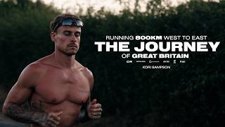 The Journey  Running The Width Of The Uk