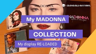 MY MADONNA COLLECTION - My display RE-LOADED (10th anniversary edition) 2021 UPDATE