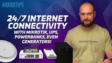 Internet during power outage - MikroTik case study from Ukraine