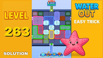 Water Out Puzzle Level 263 – Easy Solutions