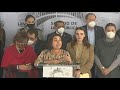 Conferencia de prensa del Grupo Parlamentario de Morena, del 15 de diciembre de 2021