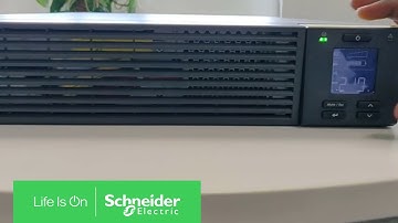 How To Mute Alarm In UPS SRV5KL-IN Through the Display | Schneider Electric Support