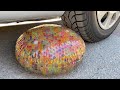 Crushing Crunchy & Soft Things by Car! - EXPERIMENT  CAR VS GIANT ORBEEZ WATER BALLOON