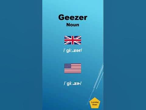 Geezer meaning pronunciation and synonyms #Shorts 