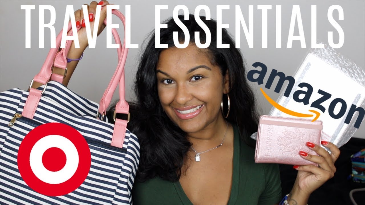 BEST TRAVEL ESSENTIALS | AMAZON, TARGET & MORE! | MUST HAVES! - YouTube