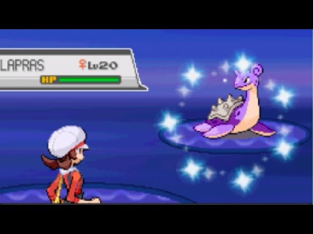 Gen III] I got a beautiful Shiny Lapras in Fire Red after only 1062 SR's!  (ISHC Shiny #4) : r/ShinyPokemon