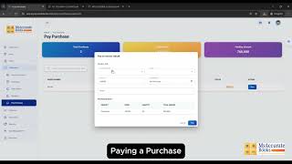 Paying a Purchase - MyAccurate books Software