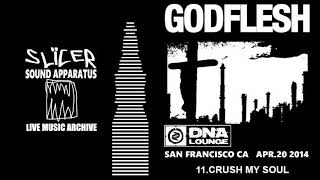 Godflesh - 11.Crush My Soul. DNA Lounge. S.F. Ca. Apr.20.2014