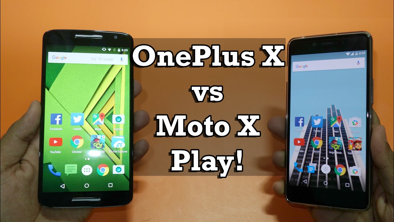OnePlus X vs Moto X Play- Speed test, GPS test, WiFi test! Which one is faster ?